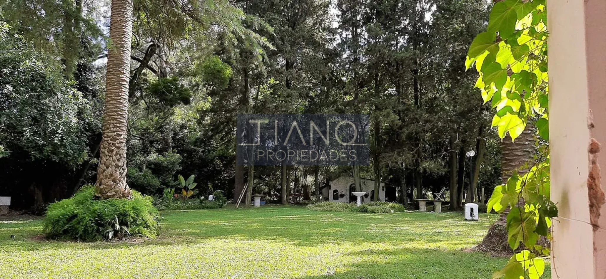 Arbolada casa de campo