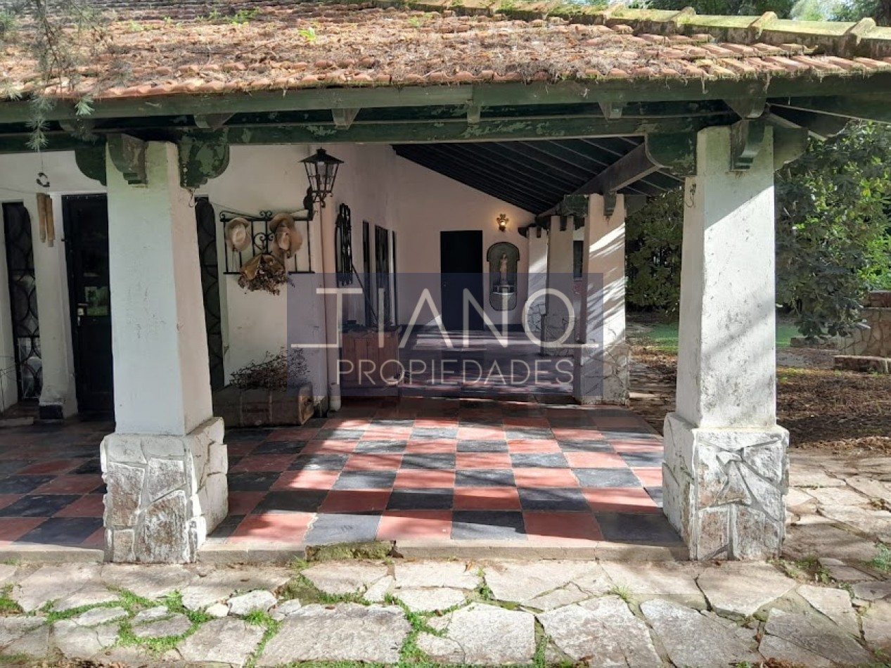 Arbolada casa de campo