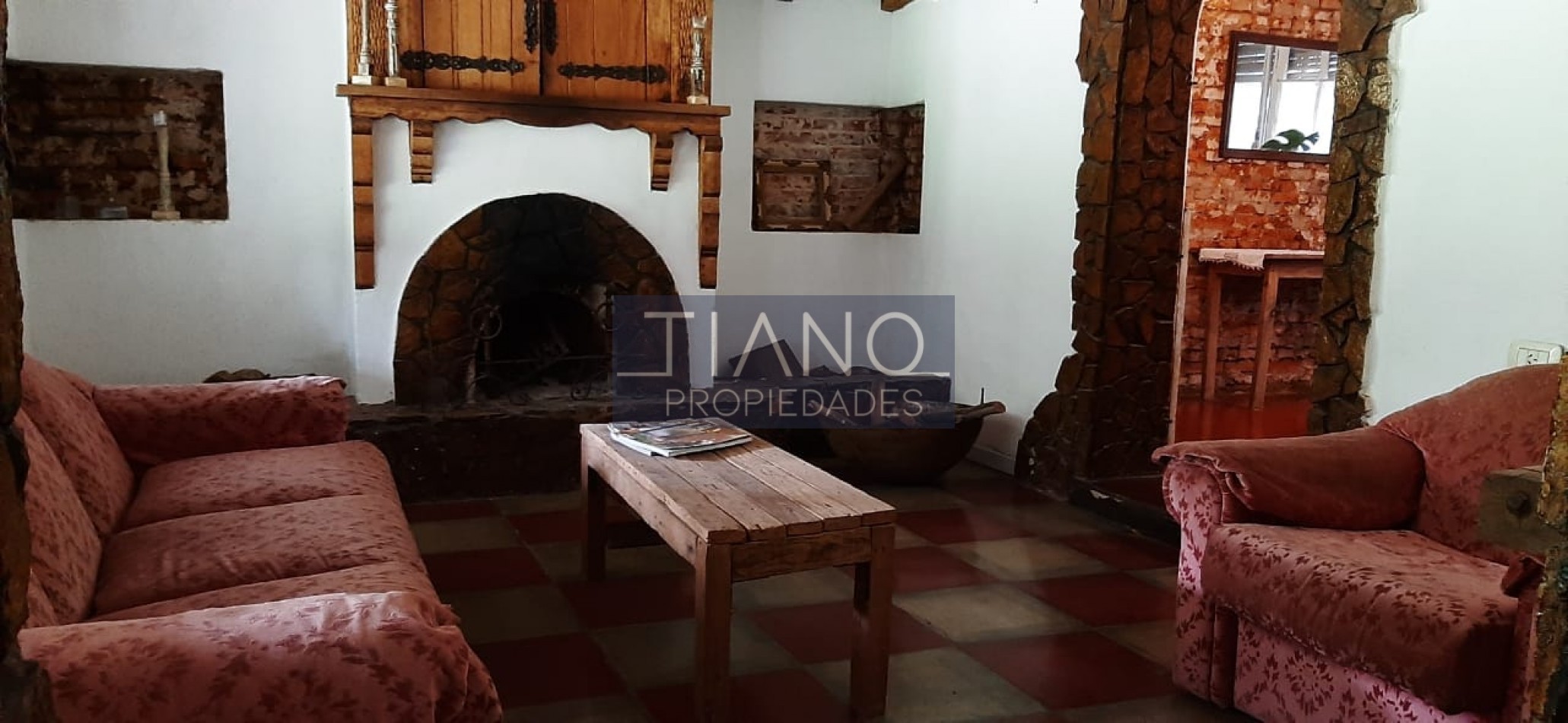 Arbolada casa de campo